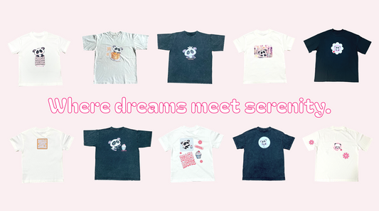 🐼☁️🐾 The Story Behind the OS Tee: Comfort, Connection, and a Dreamy Escape 🌸💭👕