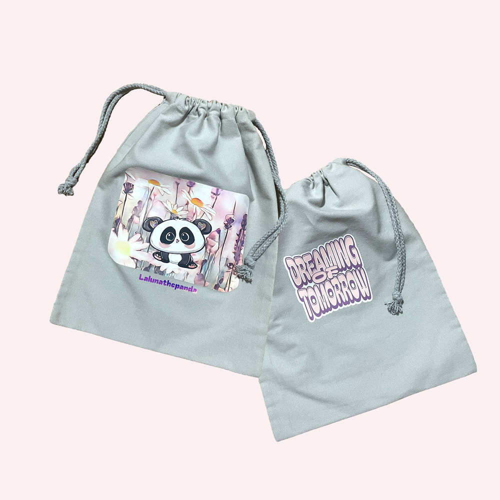 Blossom Dreams Drawstring Pouch