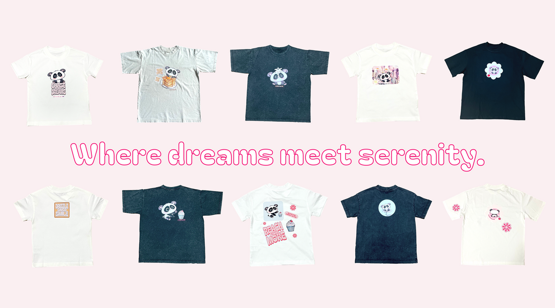 🐼☁️🐾 The Story Behind the OS Tee: Comfort, Connection, and a Dreamy Escape 🌸💭👕