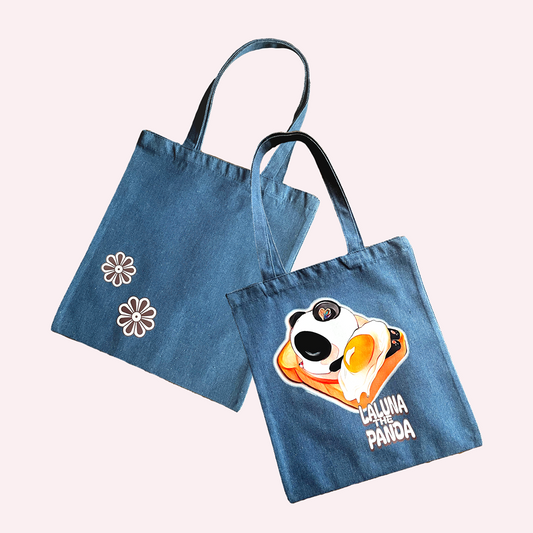 Denim Signature Tote