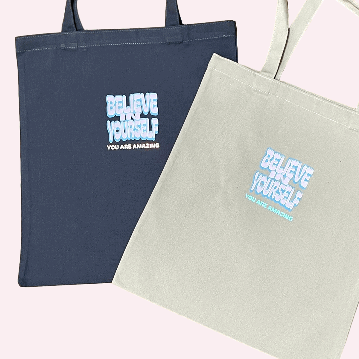 Believe In Yourself Tote - Lalunathepanda