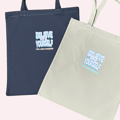 Believe In Yourself Tote - Lalunathepanda