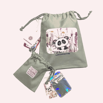 Blossom Dreams Drawstring Pouch - Lalunathepanda