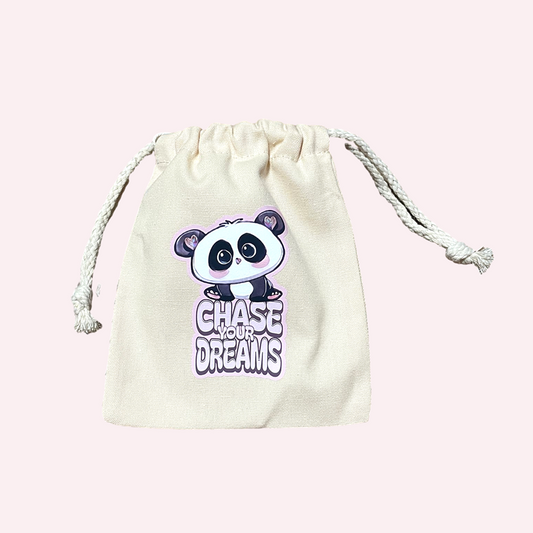 Chase Your Dreams Drawstring Pouch