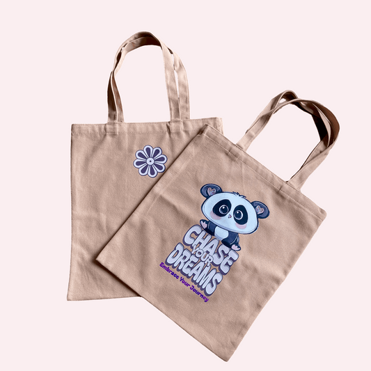 Chase Your Dreams Tote - Lalunathepanda