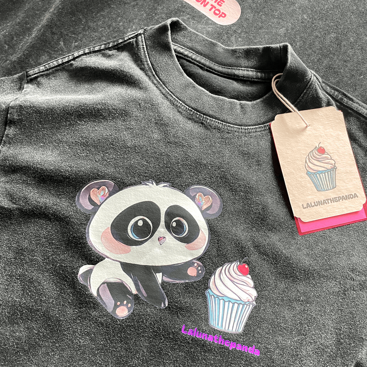 Cherry On Top Kids Tee - Lalunathepanda
