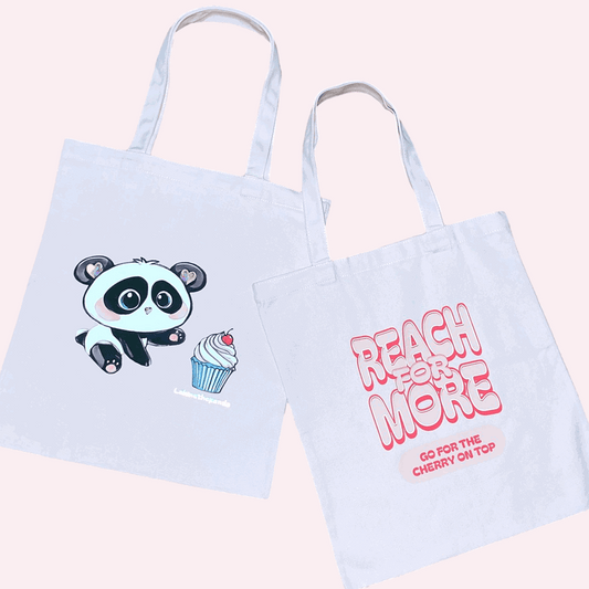 Cherry On Top Tote - Lalunathepanda