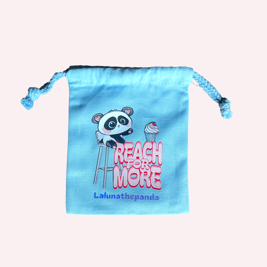 Reach For More Drawstring Pouch