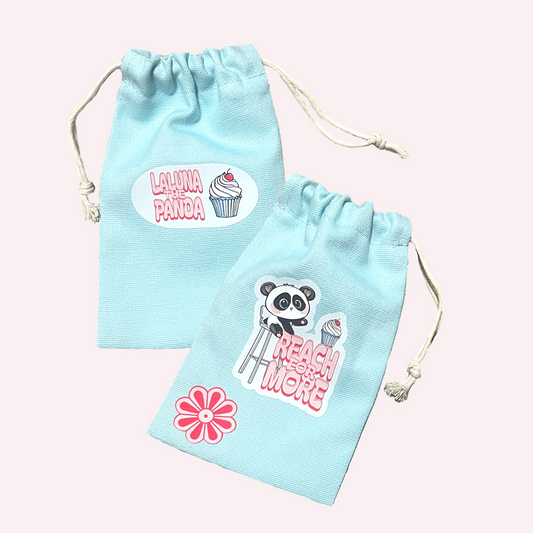 Reach For More Drawstring Pouch