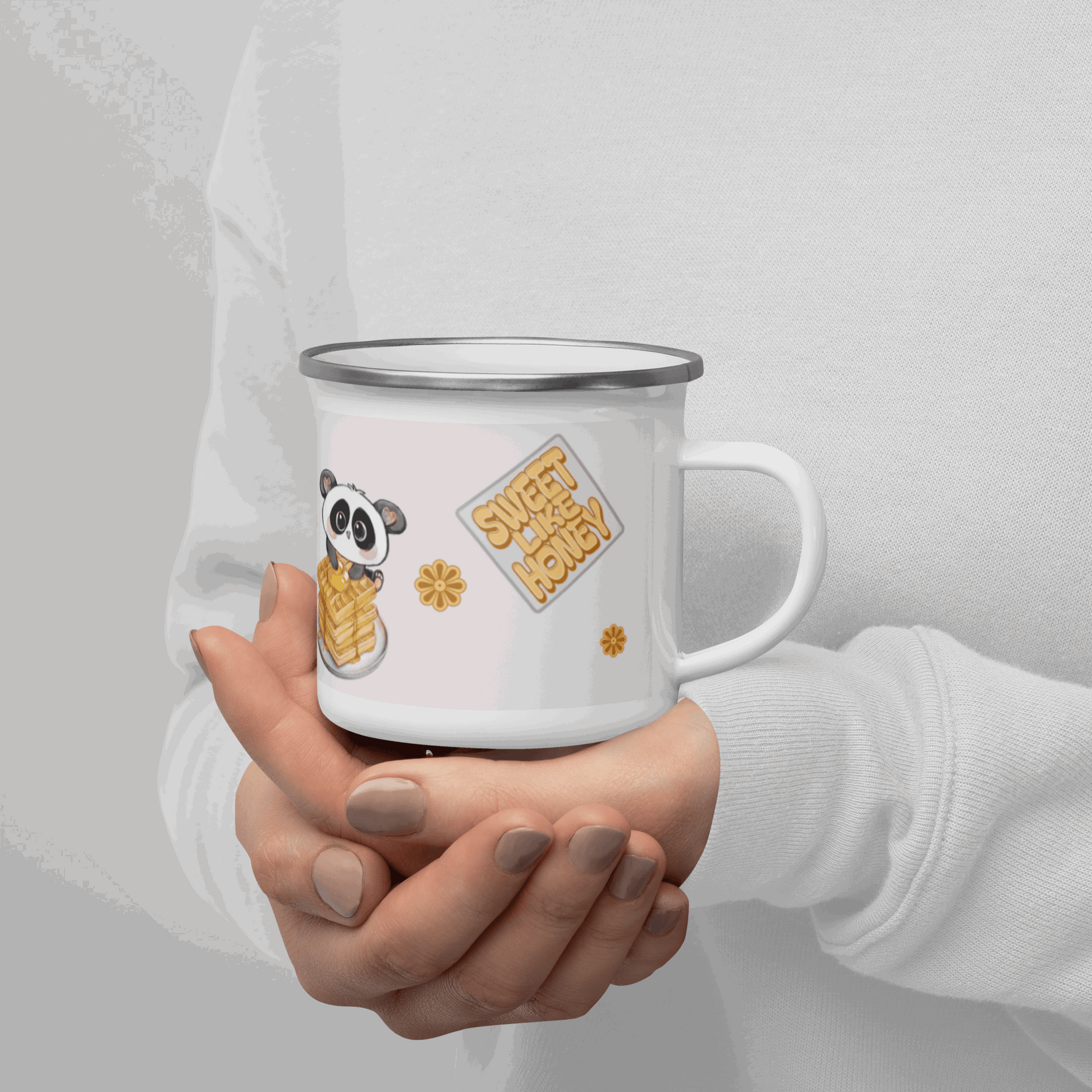 Sweet Layers of Life Enamel Mug - Lalunathepanda