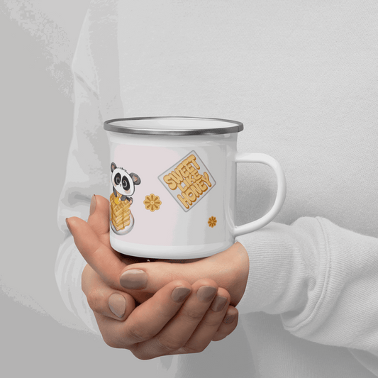 Sweet Layers of Life Enamel Mug - Lalunathepanda
