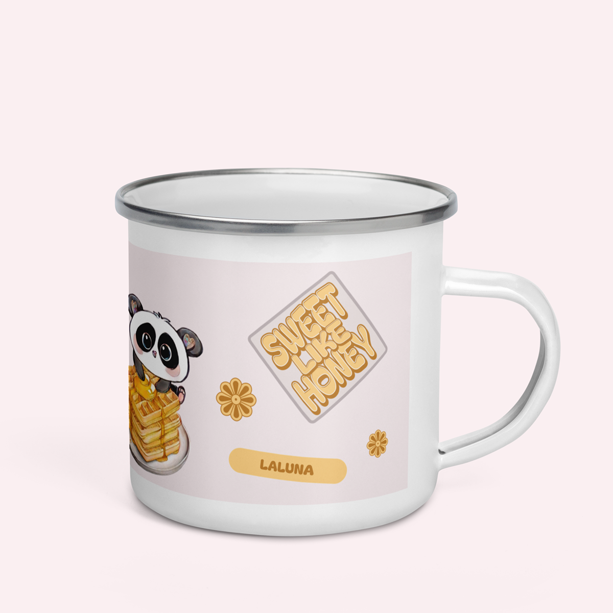 Sweet Layers of Life Enamel Mug