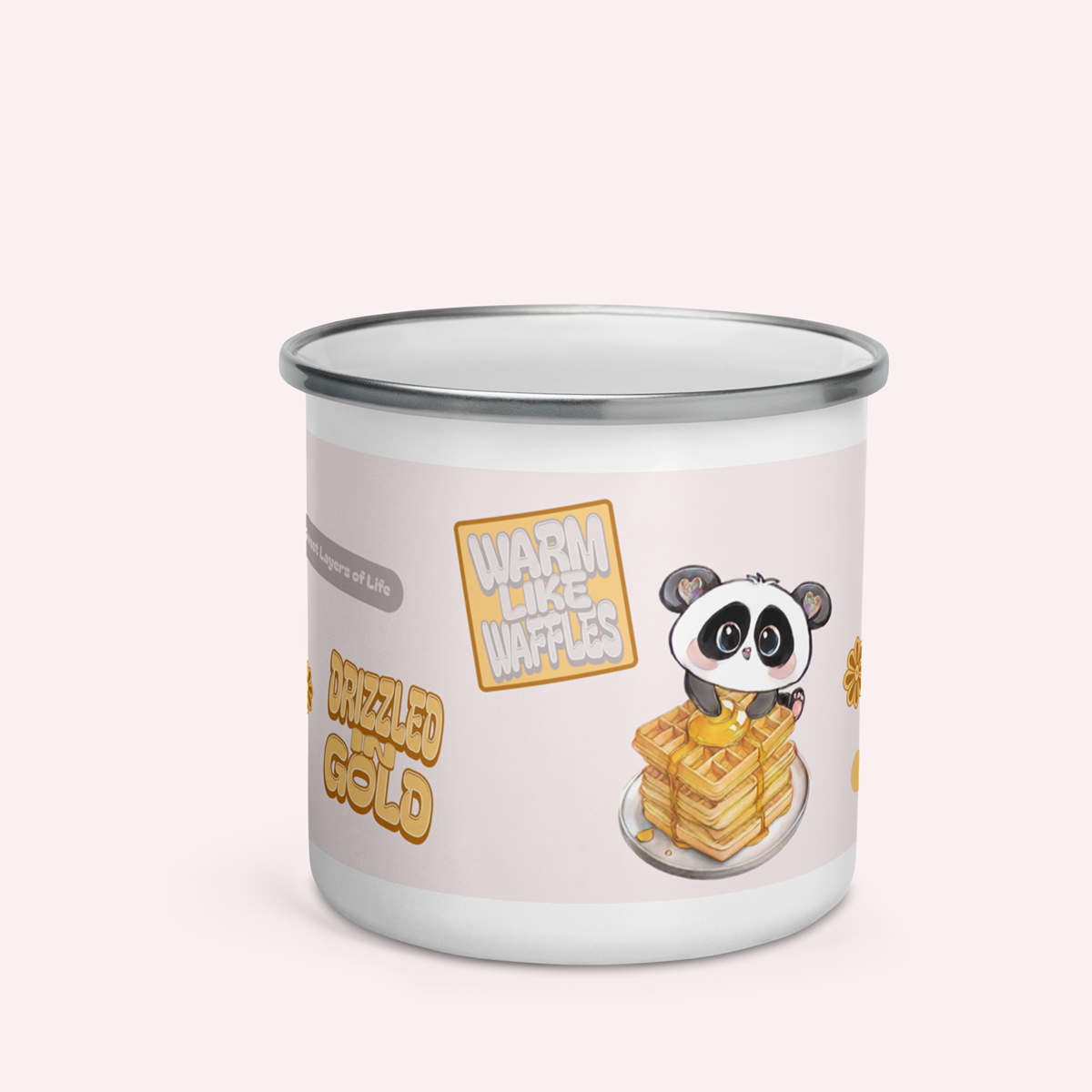 Sweet Layers of Life Enamel Mug