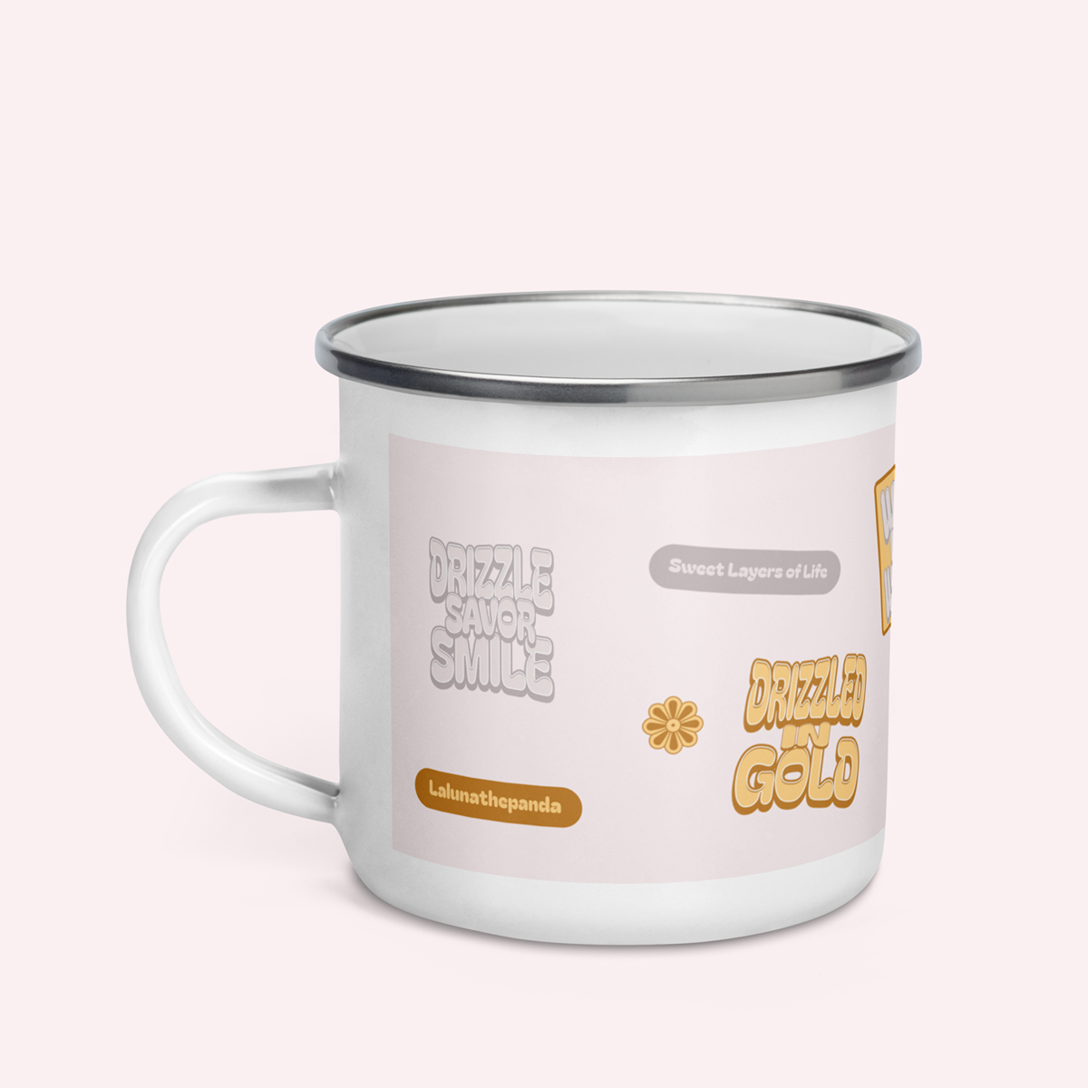 Sweet Layers of Life Enamel Mug
