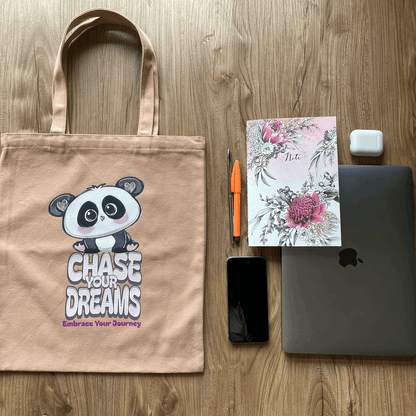 Chase Your Dreams Tote - Lalunathepanda