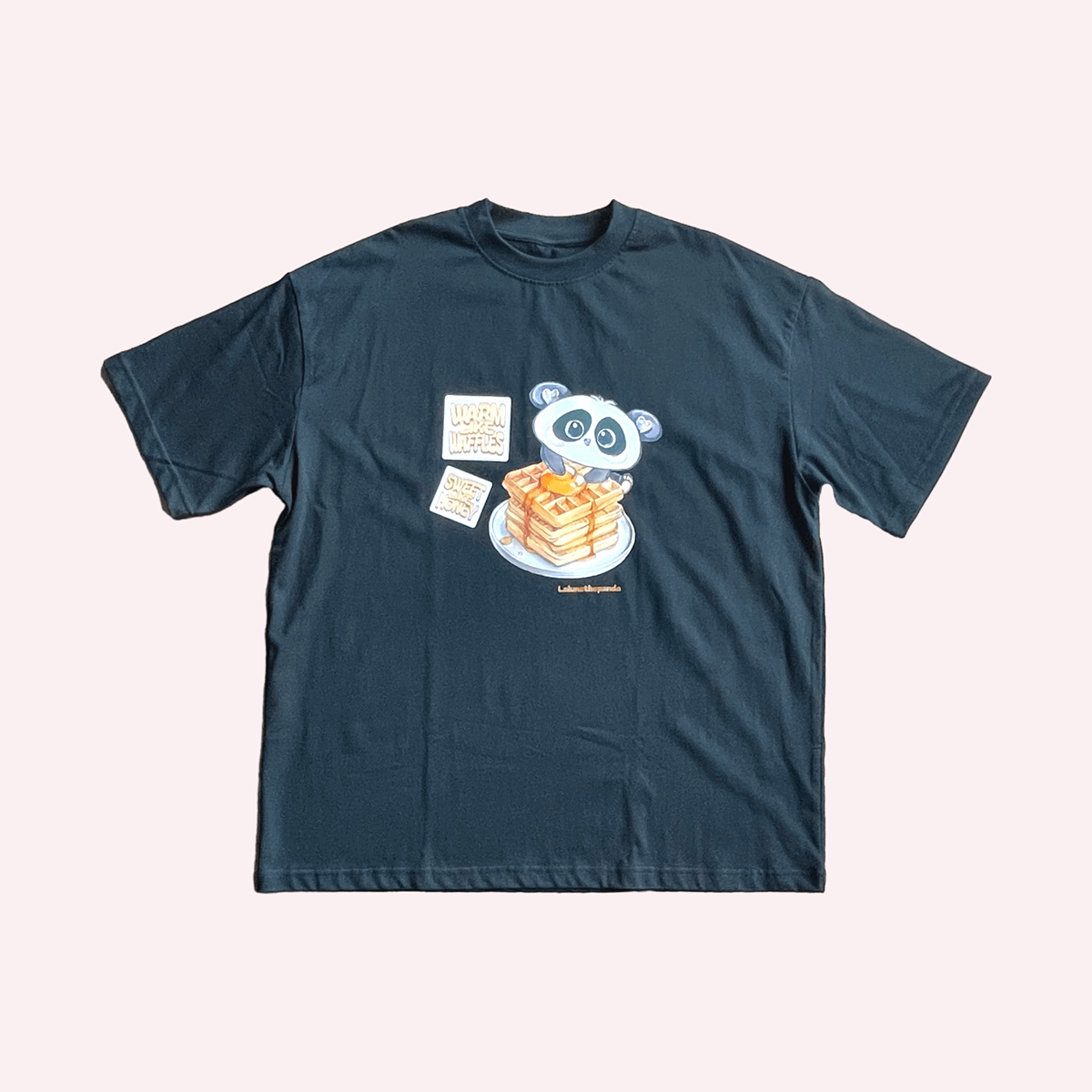 Warm Like Waffles OS Tee - Lalunathepanda