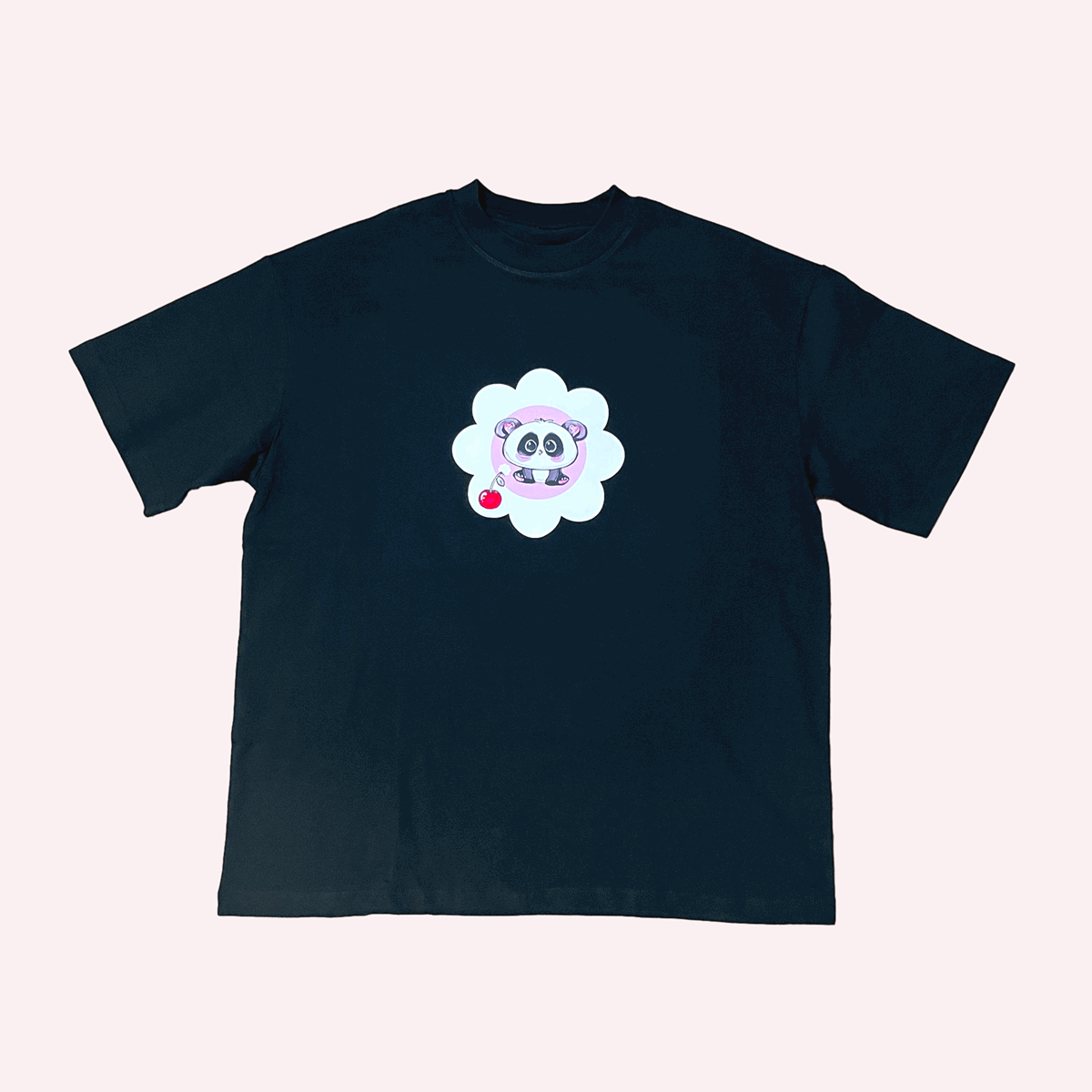 Cherry Blossom OS Tee - Lalunathepanda