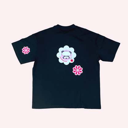 Cherry Blossom OS Tee - Lalunathepanda